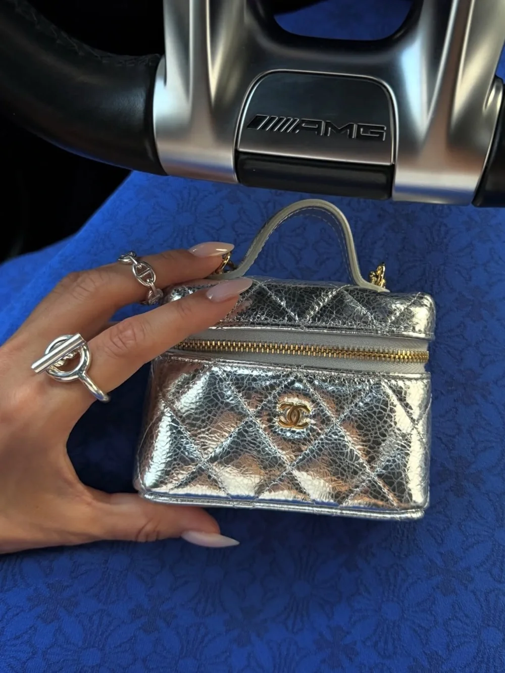 Hermes Silver Ring